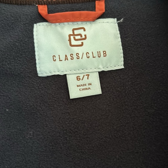 Class/club boy size 6/7, orange and navy vest - Picture 4 of 6